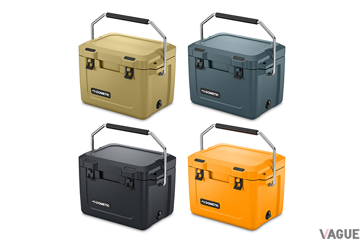 新しくラインナップに加わった「パトロール アイスボックス20L」。ソロ＆デュオキャンプはもちろん、小型ではあるが飲み物専用ならファミリーキャンプでも十分な容量だ。もちろん夏のマリンレジャー、ドライブなどにも気軽に持ち運べる
