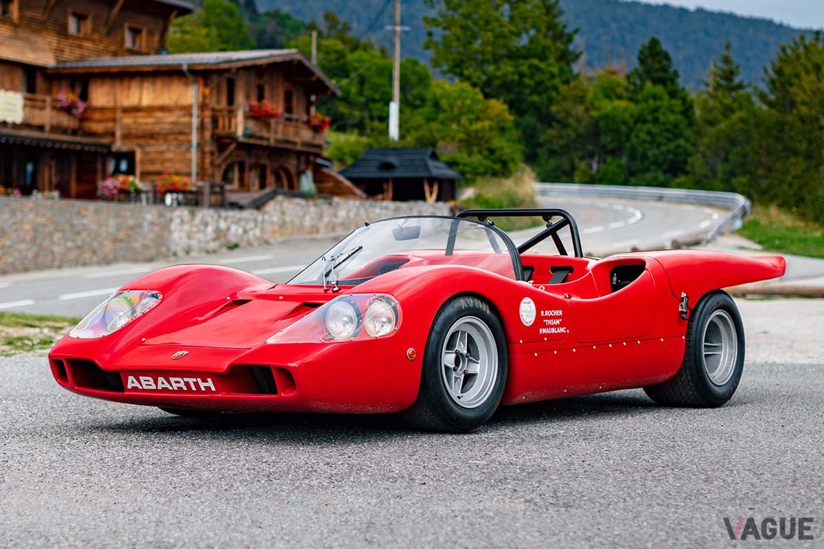 39万8750ユーロ（邦貨換算約5370万円）で落札されたアバルト「2000 Sport Tipo SE010」（C）2021 Courtesy of RM Sotheby's