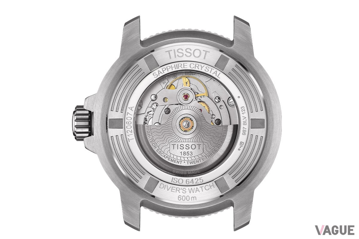 ケースバックから覗くパワーマティック80