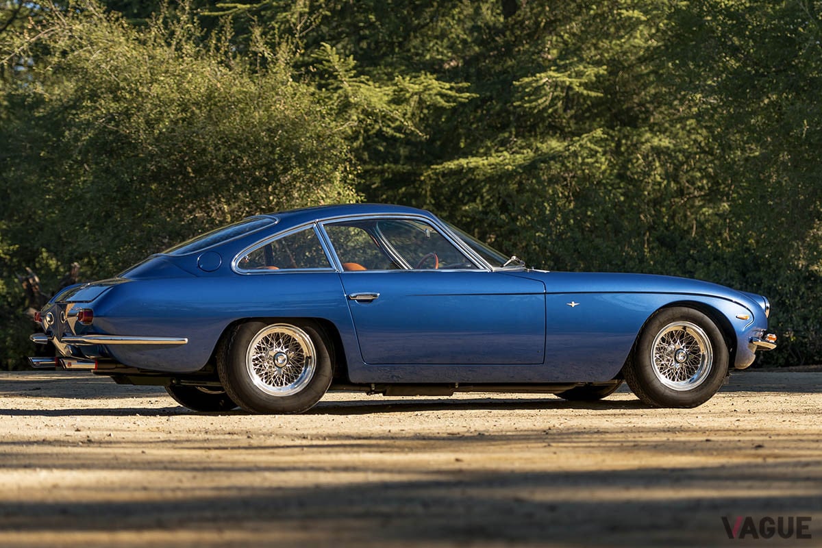 44万5000ドル（邦貨換算約5110万円）で落札されたランボルギーニ「400GT 2+2」（C）2021 Courtesy of RM Sotheby's