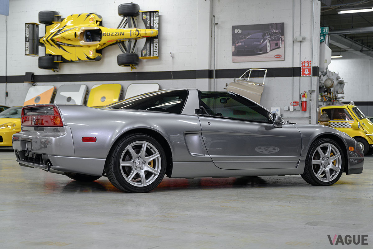 15万4000ドル（邦貨換算約1950万円）で落札されたアキュラ「NSX−T」（C）2022 Courtesy of RM Auctions