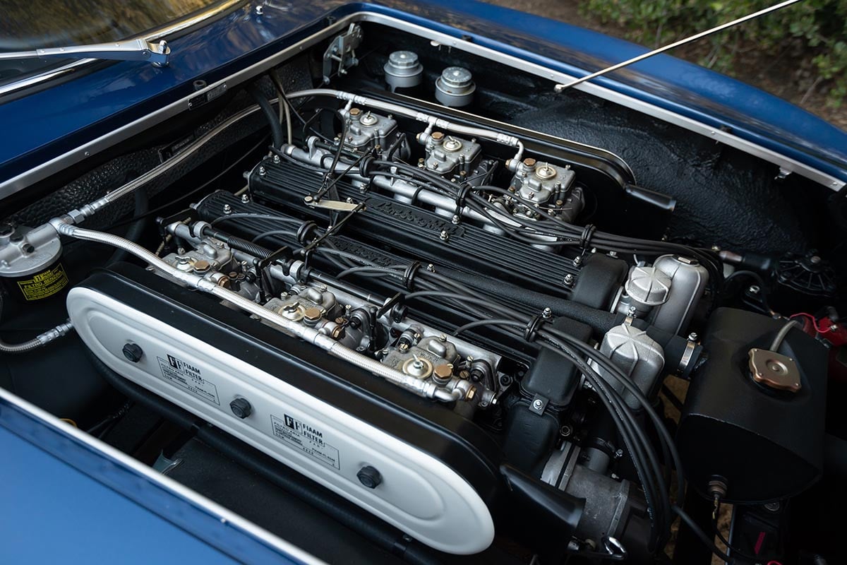 44万5000ドル（邦貨換算約5110万円）で落札されたランボルギーニ「400GT 2+2」（C）2021 Courtesy of RM Sotheby's