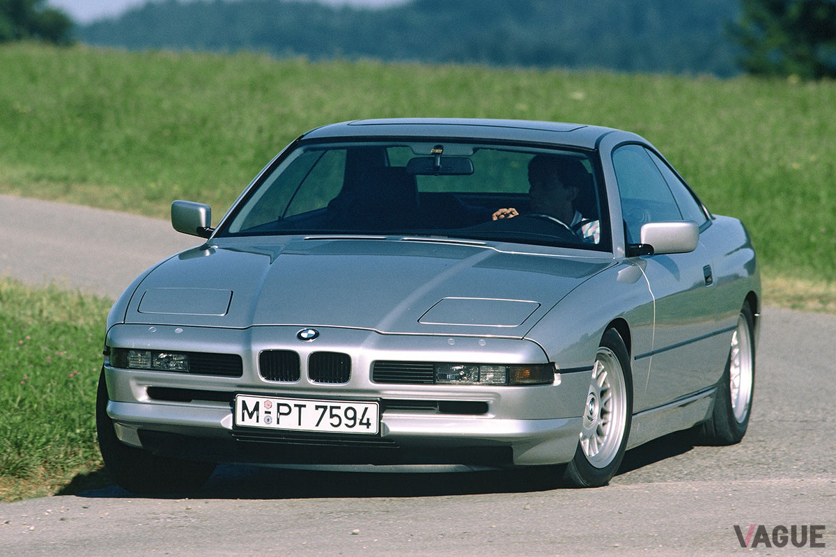 1990年から1999年に販売されていた初代BMW「8シリーズ」。日本で販売されていた車両は、全て左ハンドル仕様となる（C）BMW AG