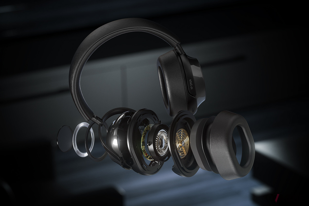 オーディオ特性に優れた、ベリリウムコーティングを施した40mm径ダイナミックドライバーを搭載。これにより、純度が高く極限まで研ぎ澄まされたサウンドを満喫できる