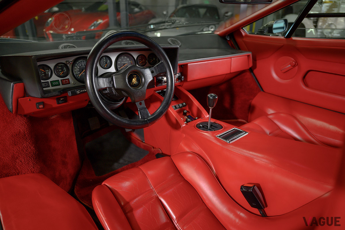 63万2500ドル（邦貨換算約8100万円）で落札されたランボルギーニ「カウンタックLP5000S」（C）2022 Courtesy of RM Auctions