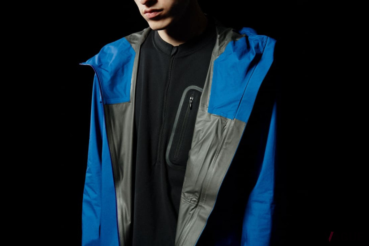 ゴアテックス ファブリクスの機能を活かしたディテールワークで、優れた耐久性と快適性を実現