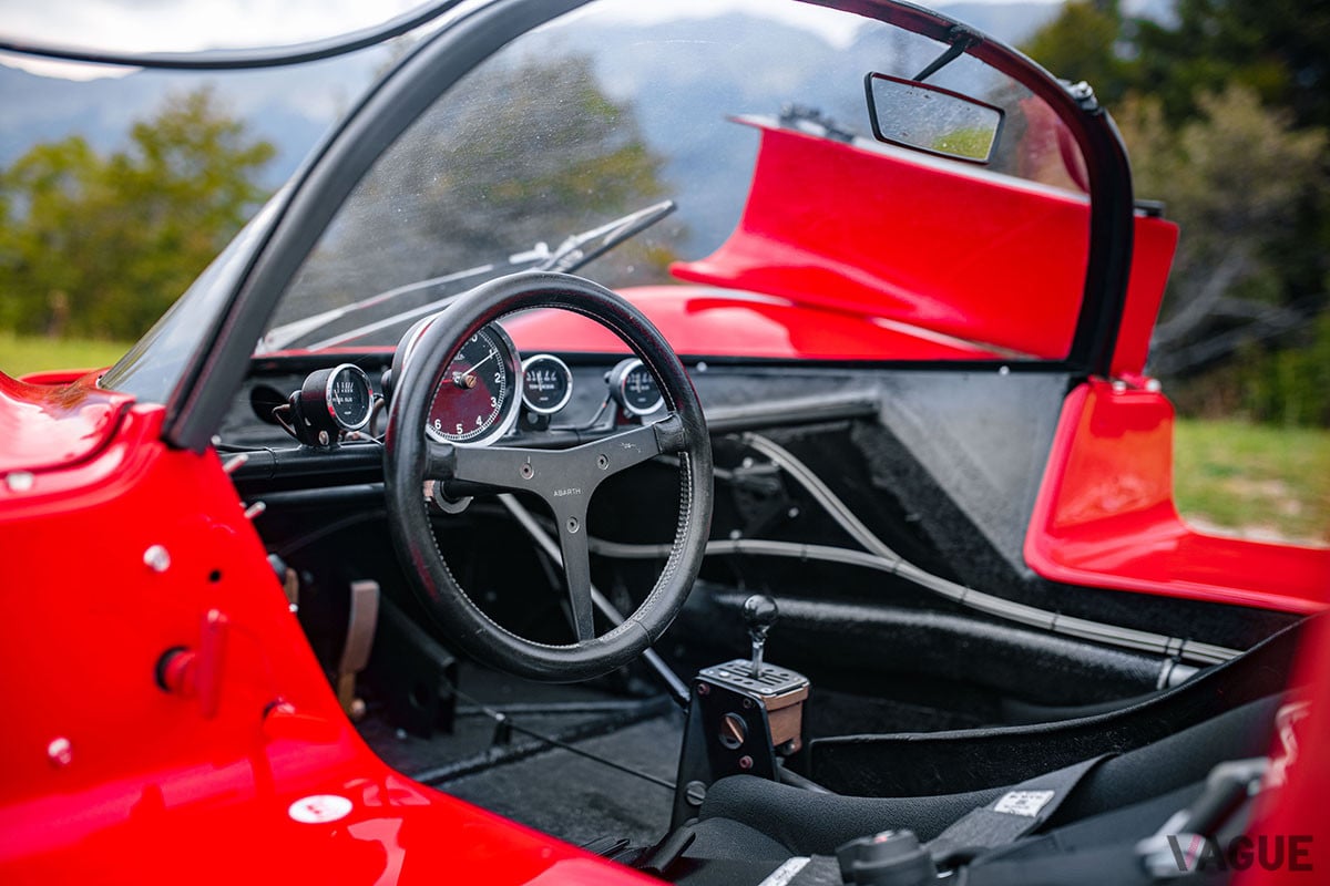 39万8750ユーロ（邦貨換算約5370万円）で落札されたアバルト「2000 Sport Tipo SE010」（C）2021 Courtesy of RM Sotheby's