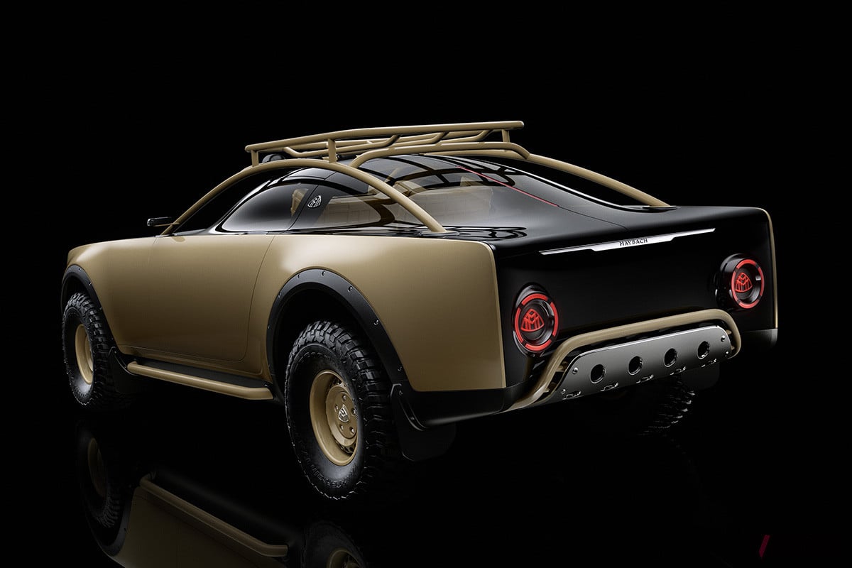 2021年に発表されたBEVの「プロジェクト・マイバッハ」