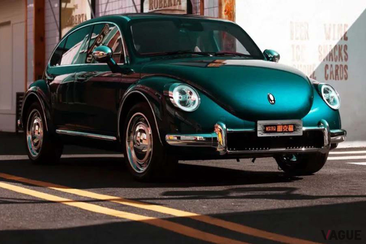 ORAが発表したハッチバックの電気自動車「パンクキャット」（C）長城汽車