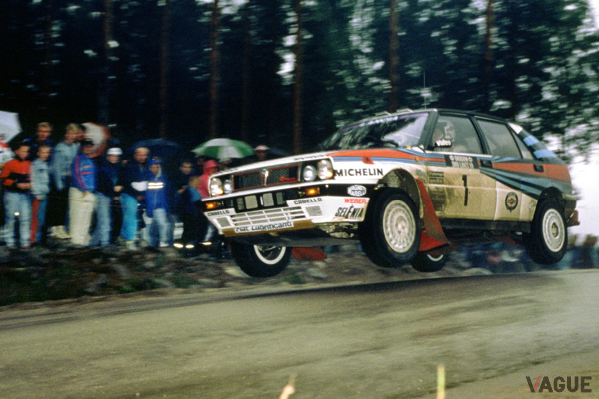 ランチア・デルタHFインテグラーレは、WRC選手権で6年連続シリーズタイトルを獲得した