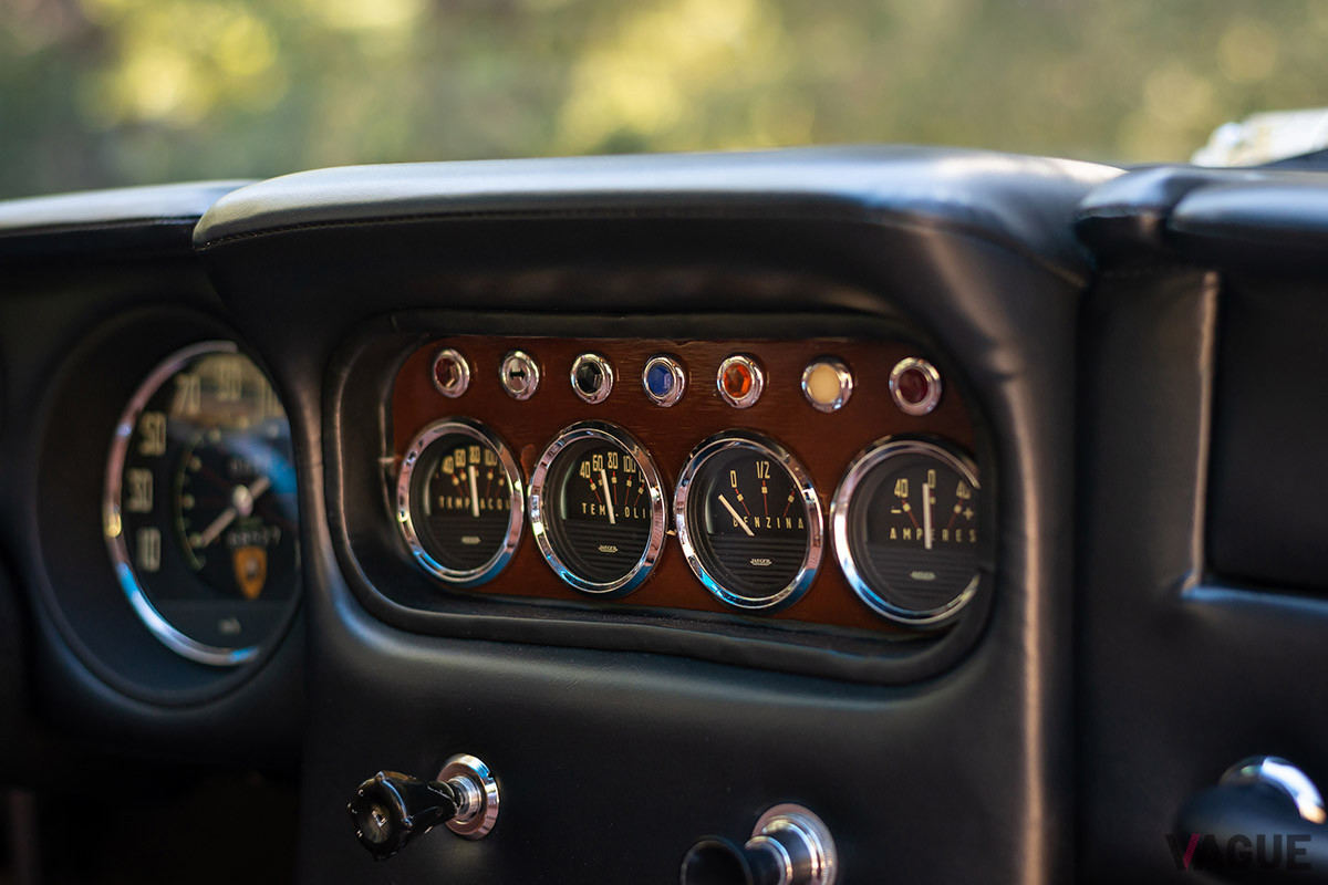 44万5000ドル（邦貨換算約5110万円）で落札されたランボルギーニ「400GT 2+2」（C）2021 Courtesy of RM Sotheby's