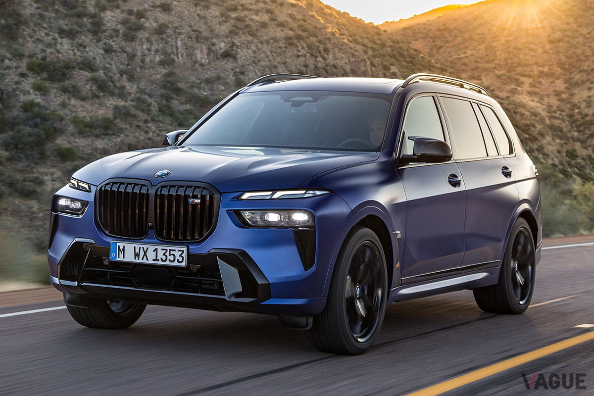 「X7 M60i xDrive」はV型8気筒4.4リッターターボを搭載し、最高出力＆最大トルクは530ps／750Nm