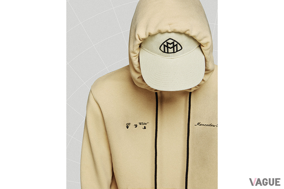 アブローがデザインしたオフホワイトのカプセルコレクションも同時に発表