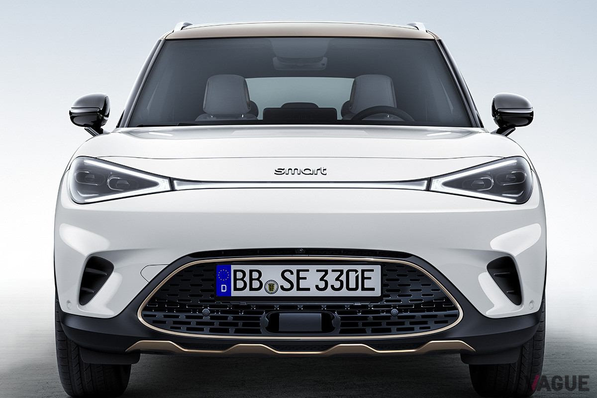 スマート史上最も大きなモデルとして登場した「#1」。室内空間はメルセデス・ベンツ「Eクラス」並に広いという(C)Smart Automobile