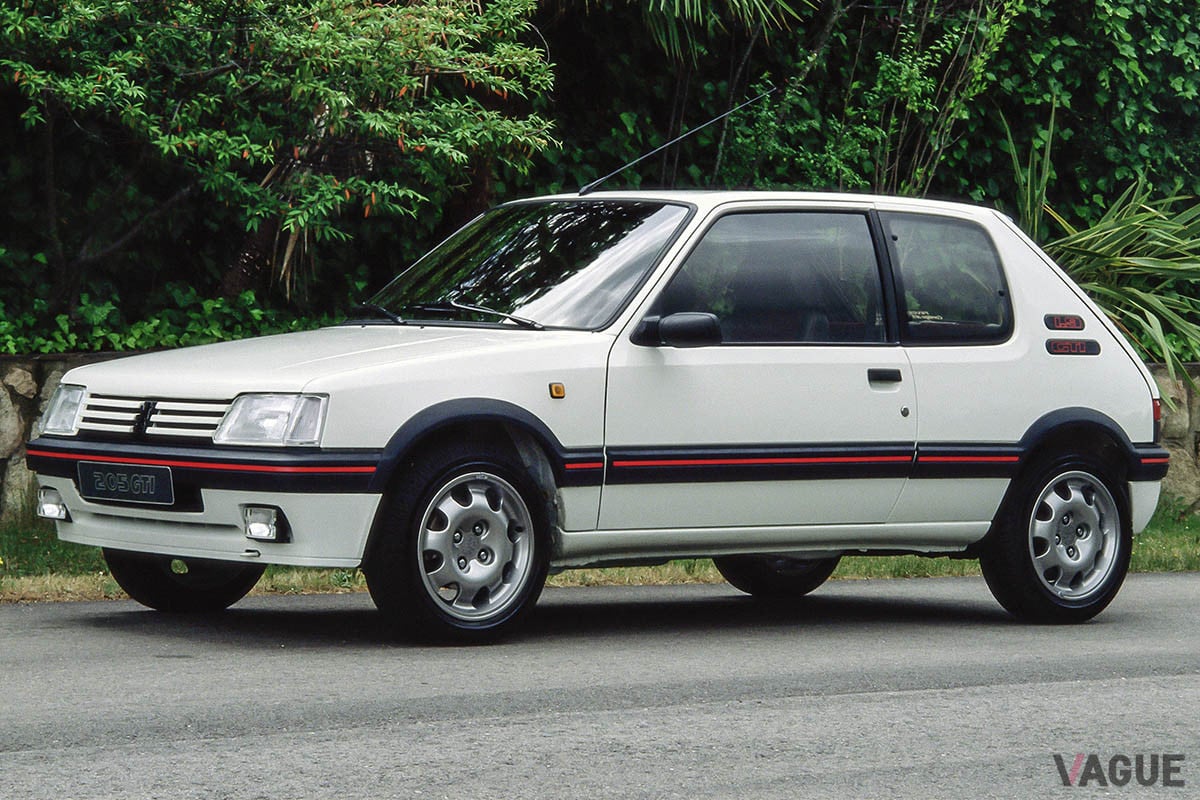 プジョー205GTi、1.9リッターの後期モデル