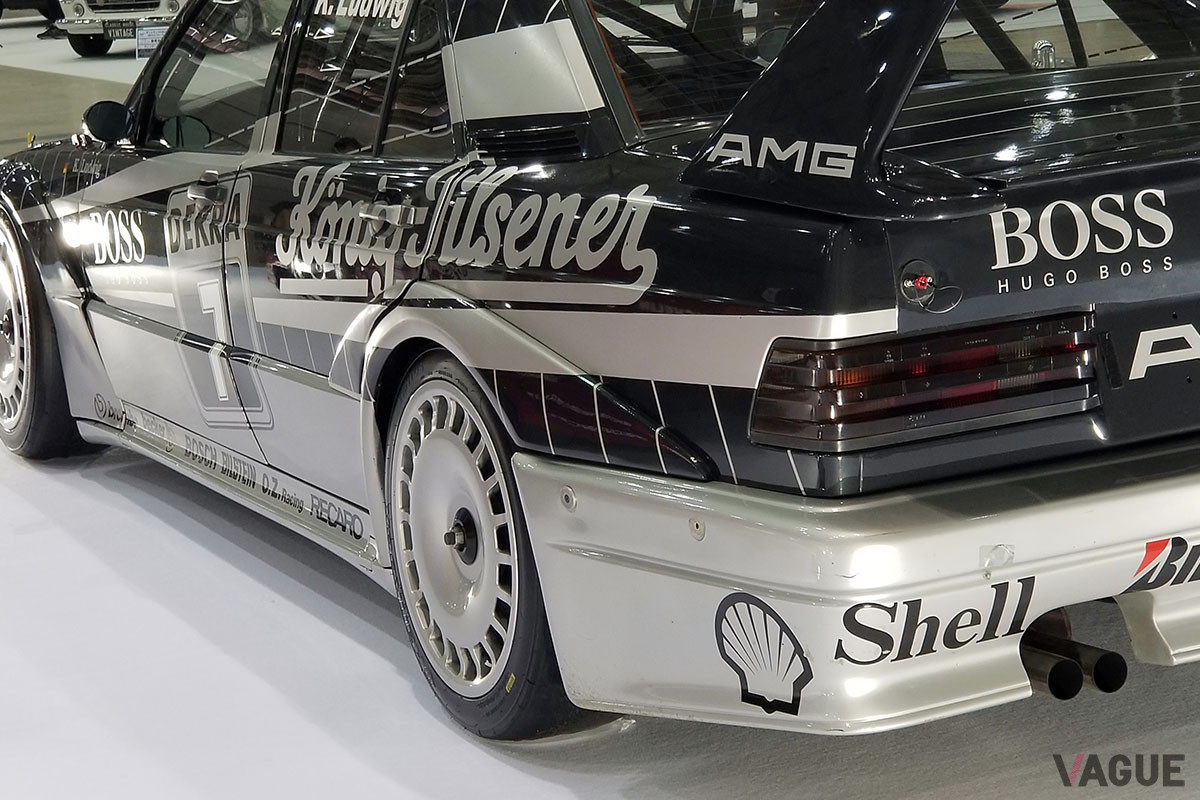 AMGワークス本気のマシンは、当時のグループAレーシングカーに許されたスポーツエボリューション規定を積極的に活用