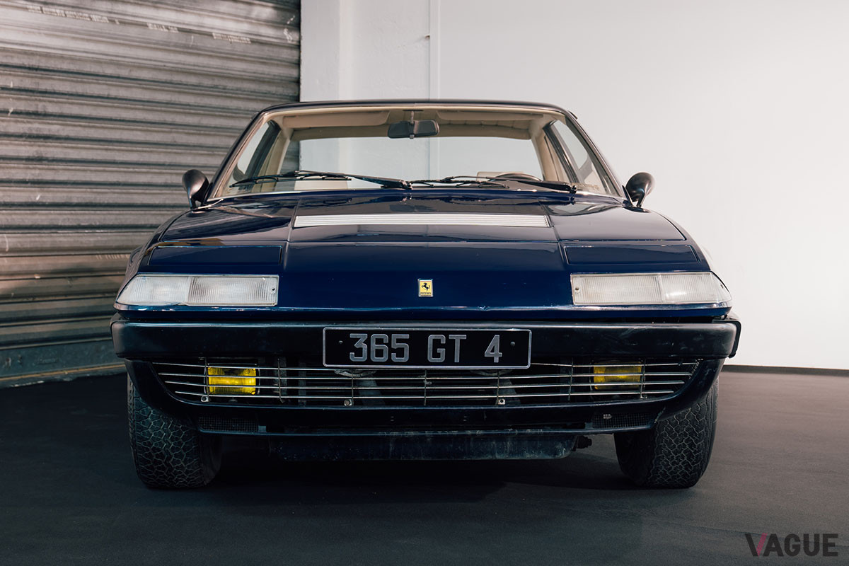 5万5200ユーロ（邦貨換算約730万円）で落札されたフェラーリ「365GT4 2＋2」（C）2021 Courtesy of RM Sotheby's