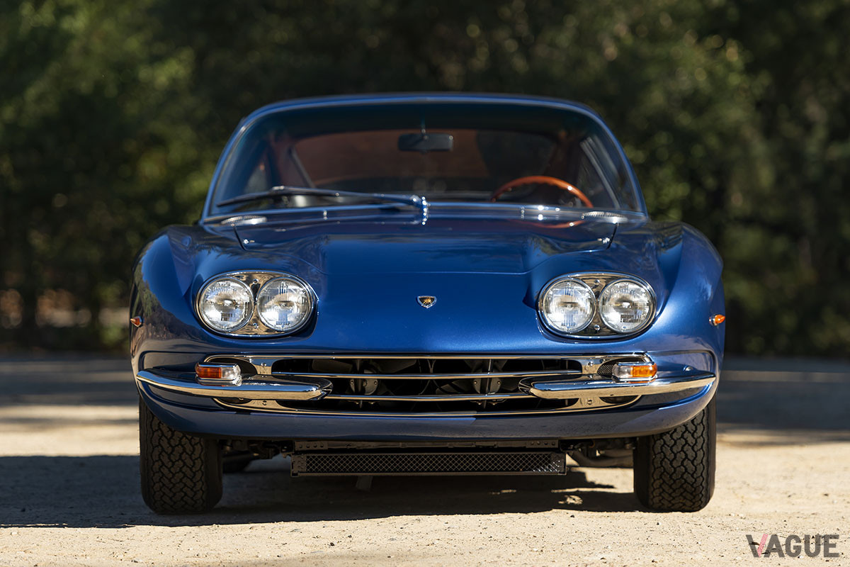 44万5000ドル（邦貨換算約5110万円）で落札されたランボルギーニ「400GT 2+2」（C）2021 Courtesy of RM Sotheby's