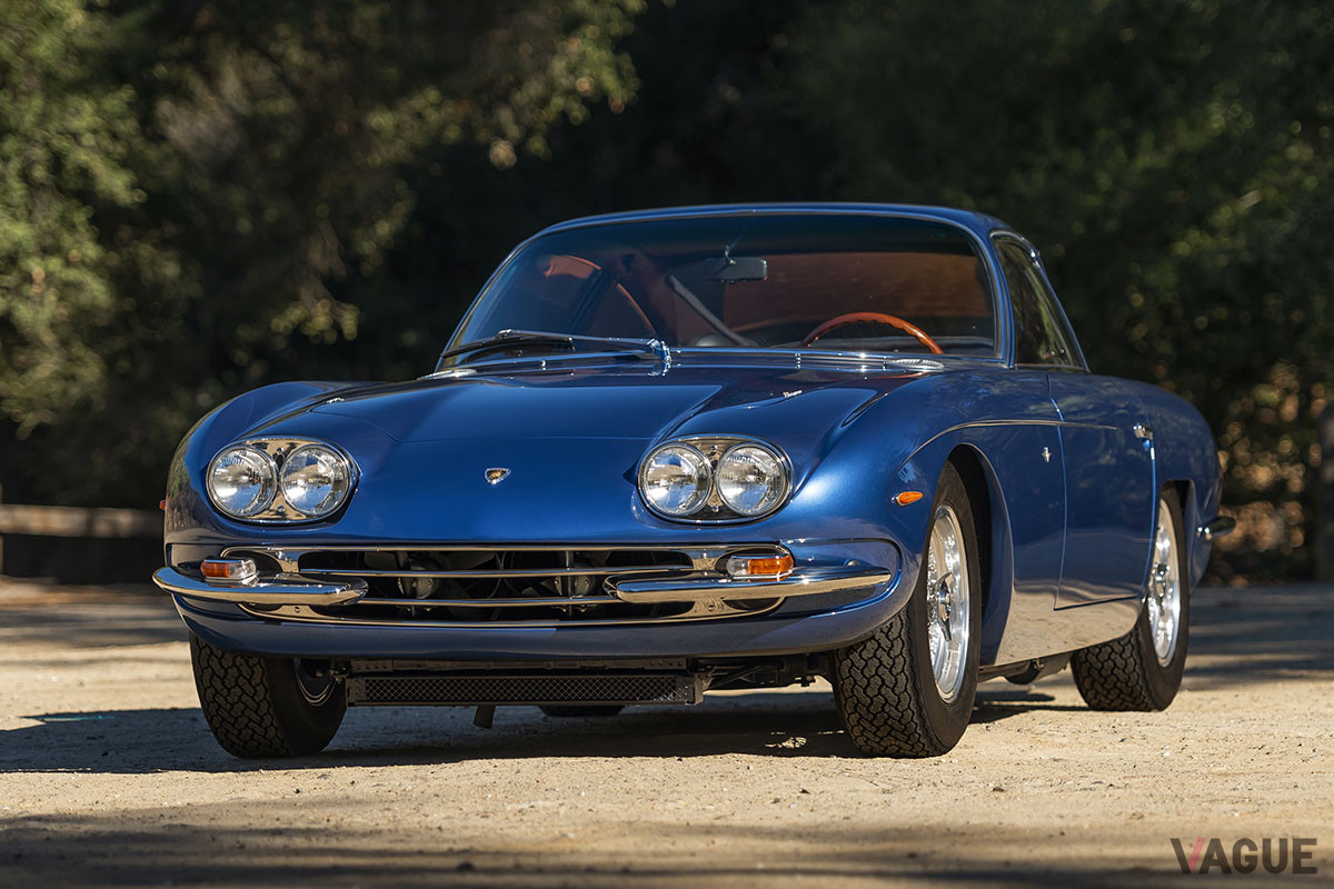 44万5000ドル（邦貨換算約5110万円）で落札されたランボルギーニ「400GT 2+2」（C）2021 Courtesy of RM Sotheby's