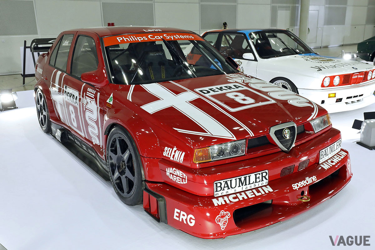 デビューイヤーにとなる1993年に22戦中13勝を記録したアルファ ロメオ「155 V6 TI」