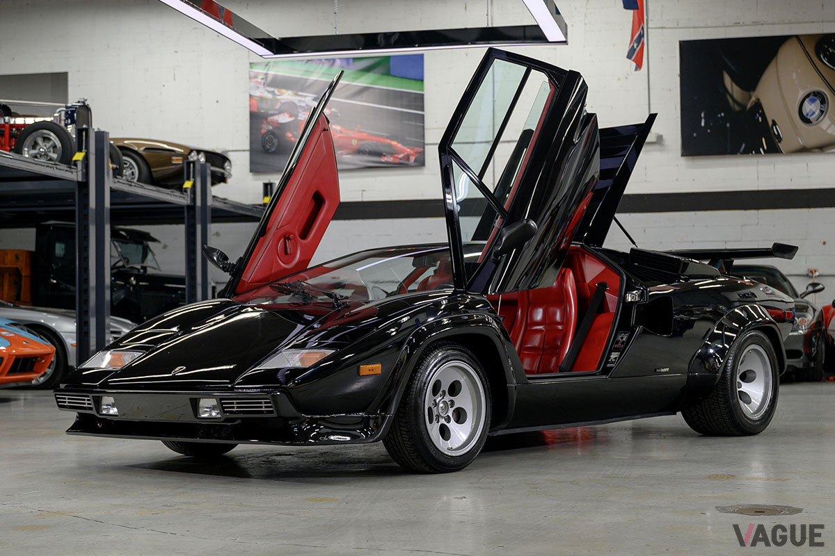 63万2500ドル（邦貨換算約8100万円）で落札されたランボルギーニ「カウンタックLP5000S」（C）2022 Courtesy of RM Auctions