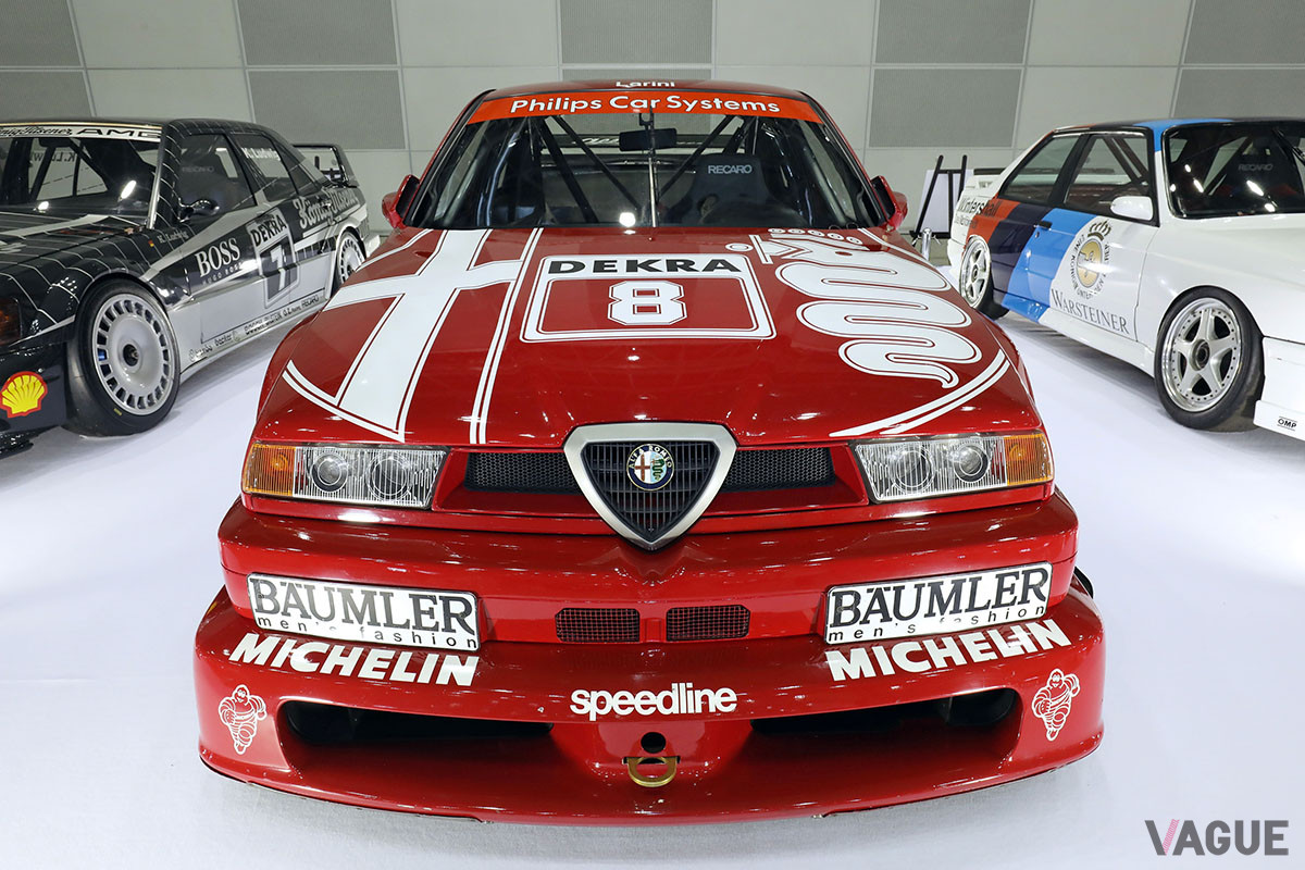 デビューイヤーにとなる1993年に22戦中13勝を記録したアルファ ロメオ「155 V6 TI」