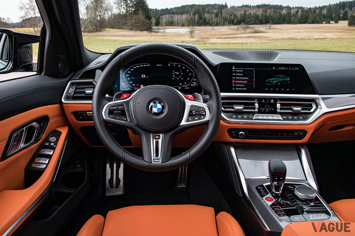 BMW「M3コンペティション」のコックピット