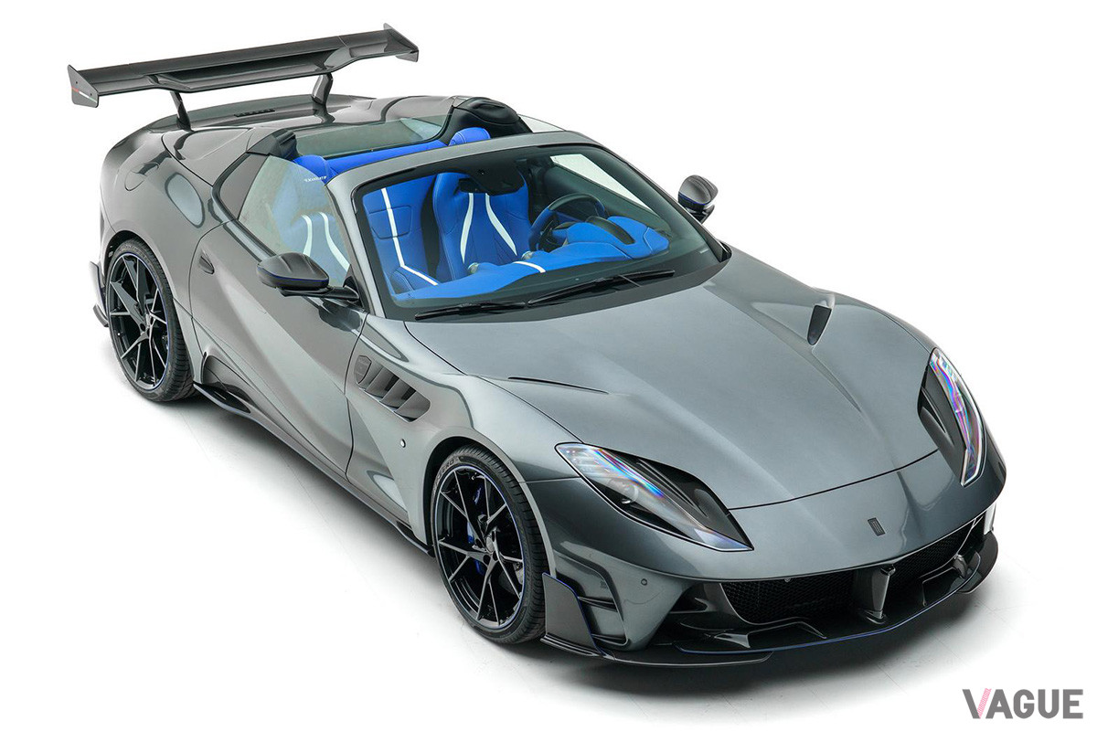 「スタローン（Stallone）GTS」とネーミングされたマンソリーのコンプリートモデル
