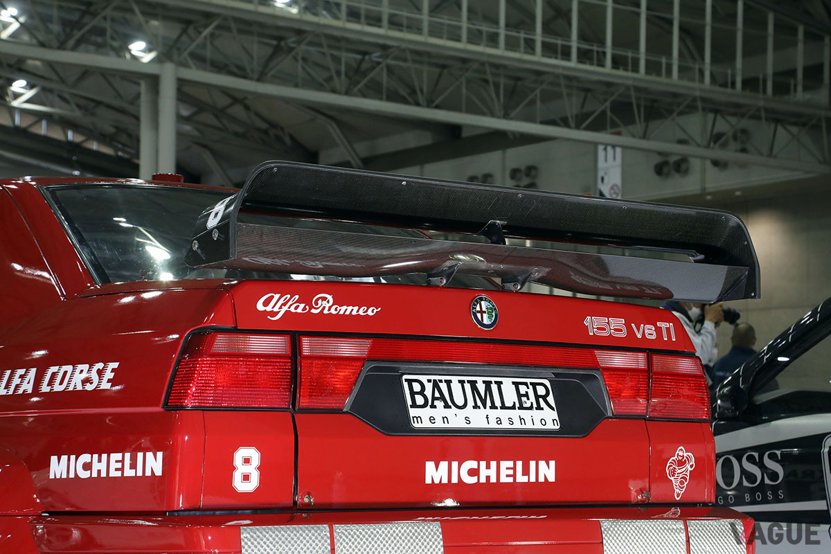 当時、同じデザインのリアウイングを「155」に取り付けるオーナーもいた