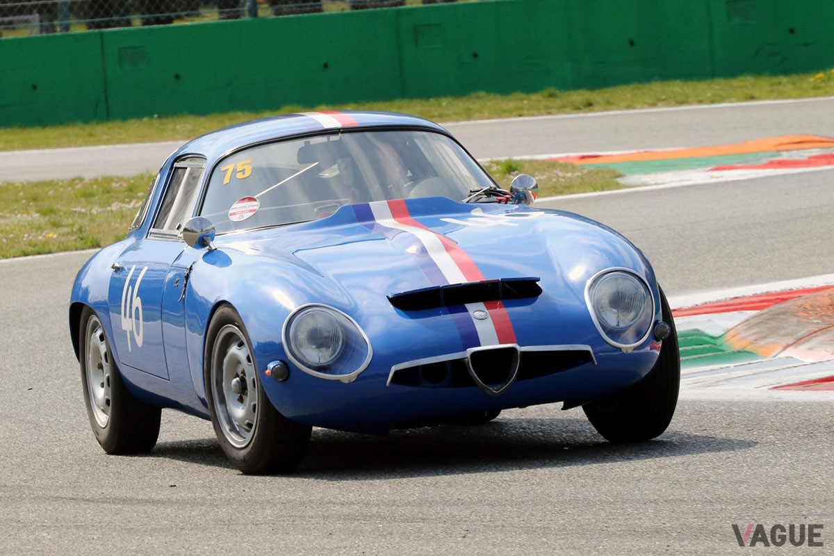 モンツァ・サーキットにて。「ジュリアTZ」（C）Scuderia del Portello