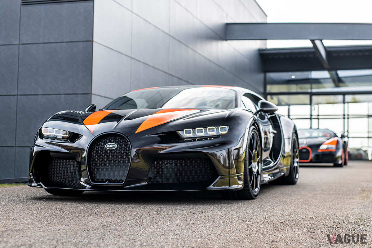 最高速で300マイルの壁を超えた初の市販プロダクションモデルとなった「シロン・スーパースポーツ300＋」