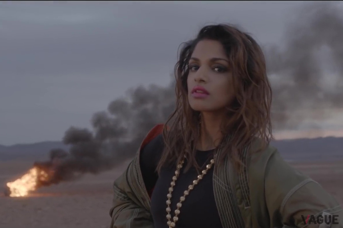 イギリス・ロンドン出身のM.I.A.。音楽活動は2000年から開始しており、6枚目のアルバム「MATA」のリリースを予定している（C）YouTube（Noisey）