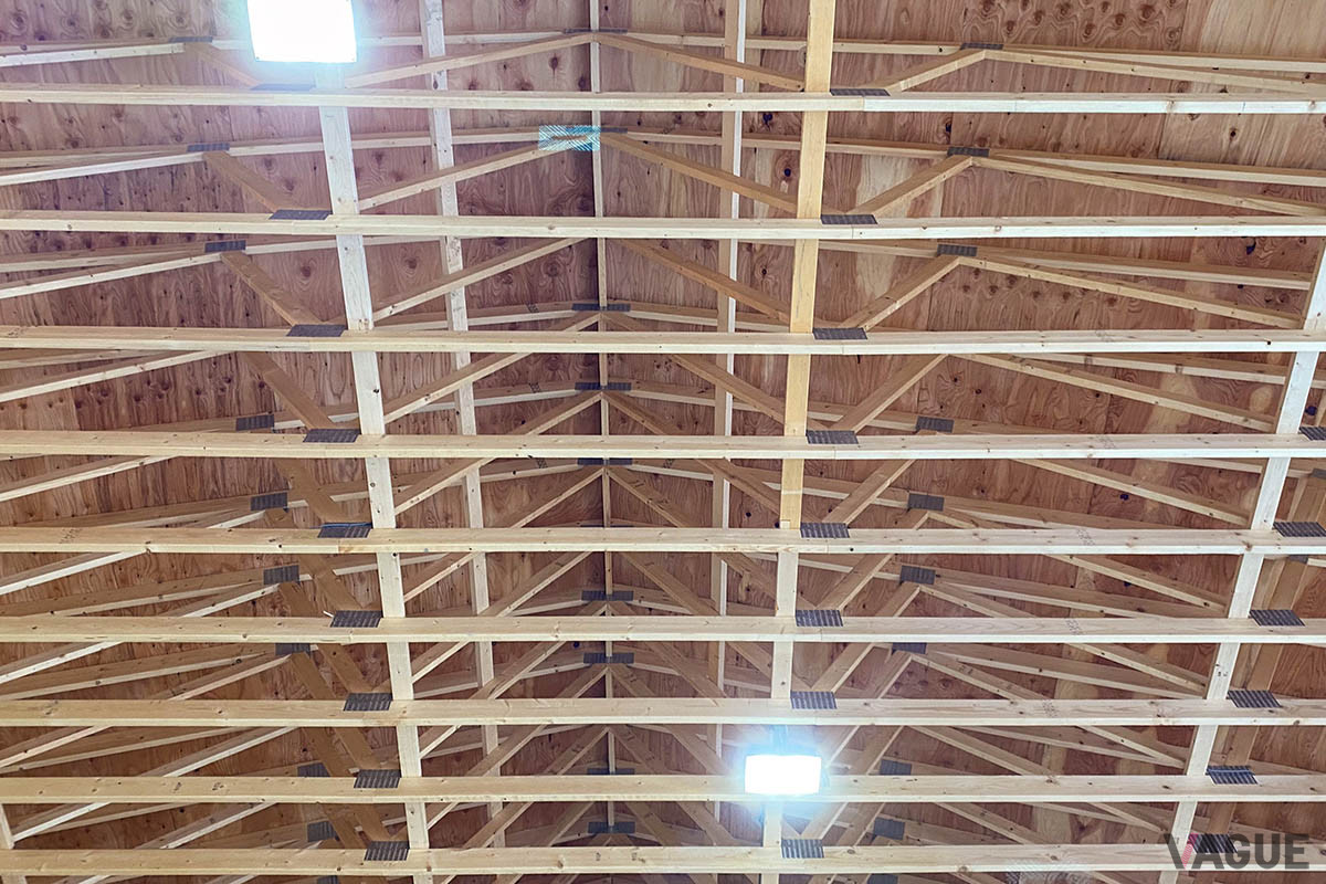 LIDトラスの形状は、建物によってさまざまな種類がある