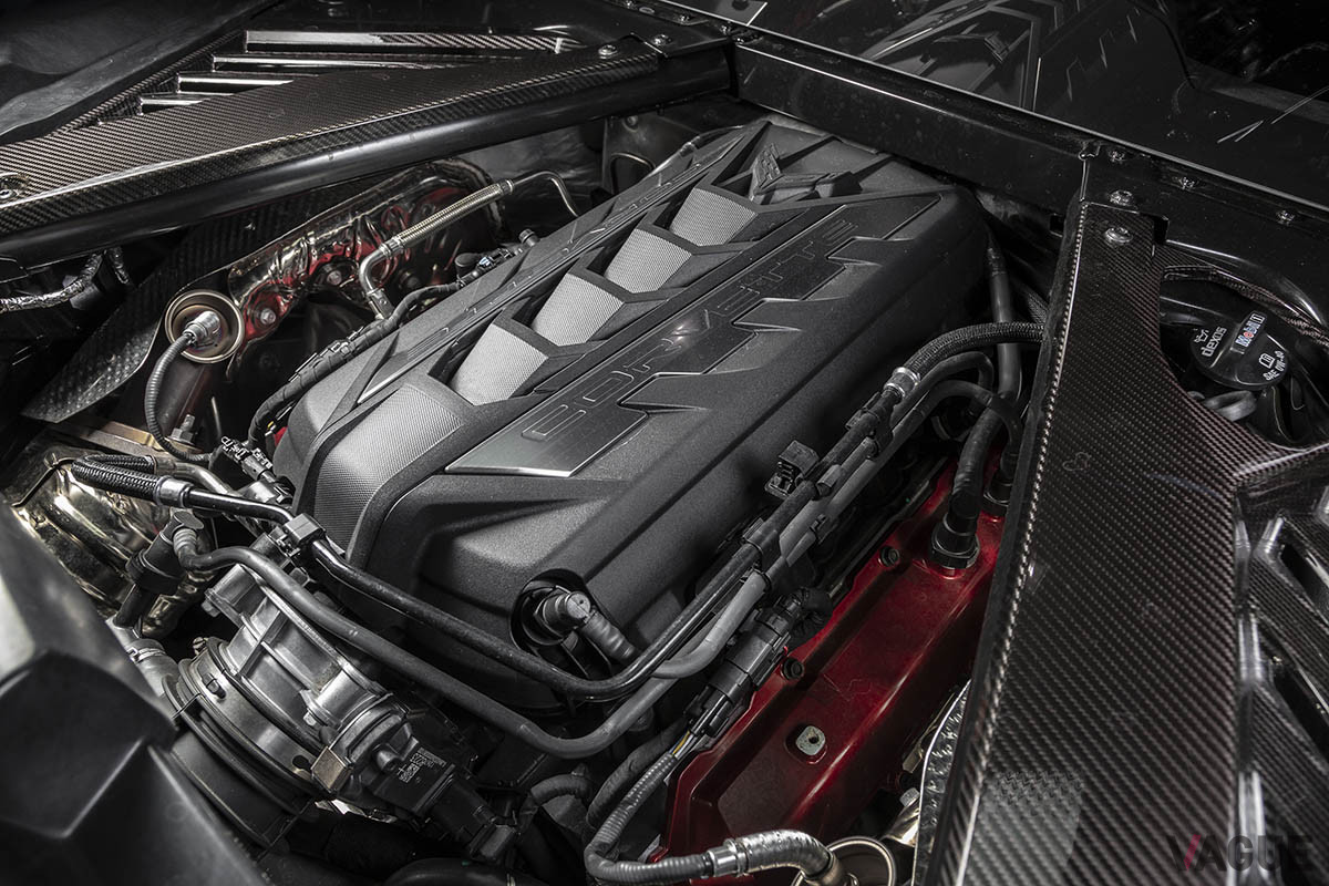 502馬力を発揮するV8エンジン