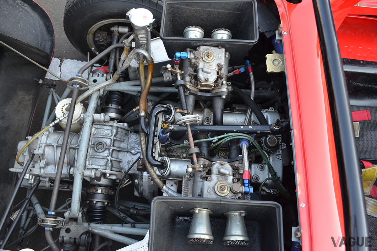 元祖「フィアット・アバルト1000SP」のエンジン（C）武田公実