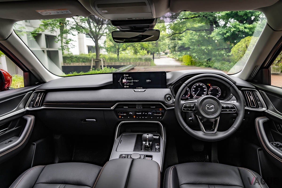 CX-60 XD Lパッケージのコックピット