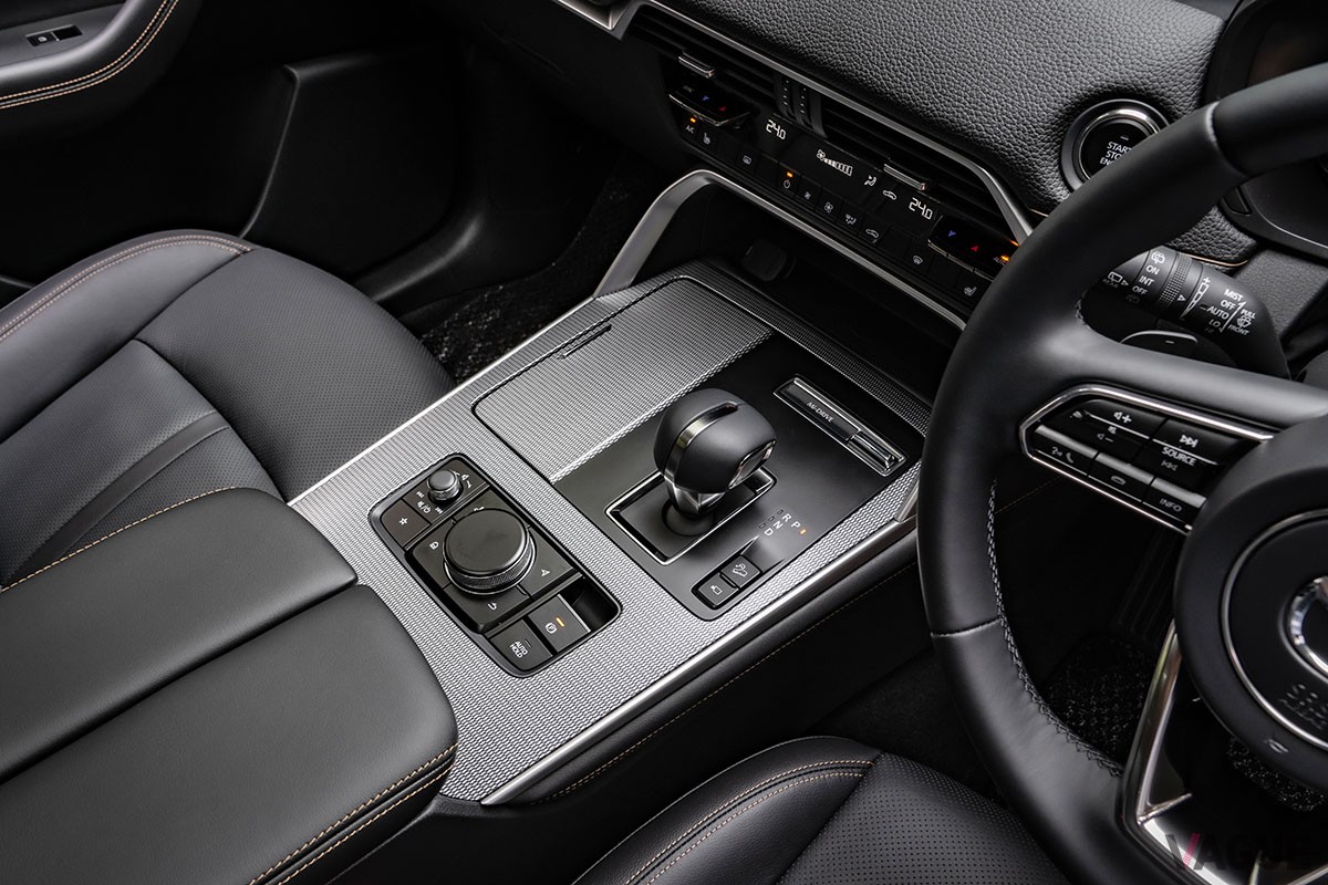 CX-60 XD Lパッケージのコンソール