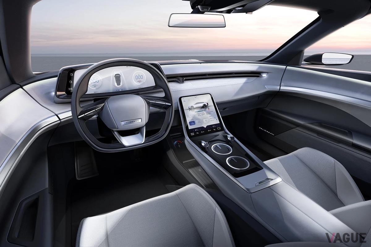 デロリアン・アルファ5のインテリア