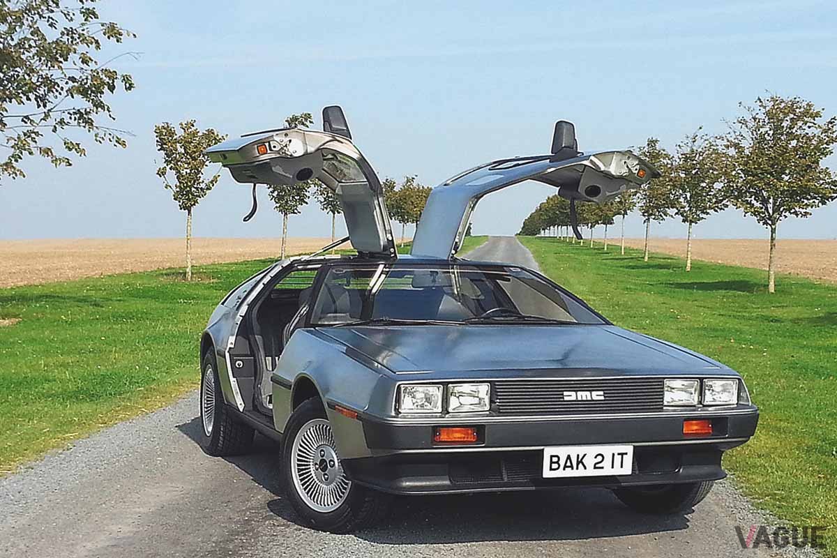 1981年から82年にかけておよそ9000台が製造されたデロリアン「DMC−12」