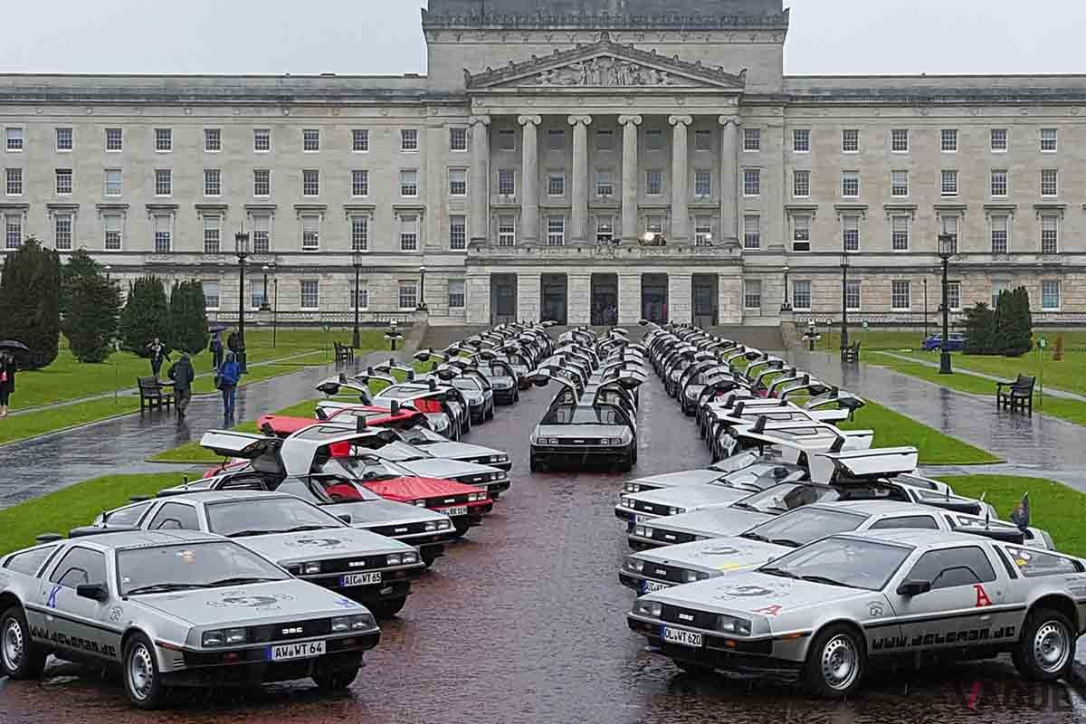 1981年から82年にかけておよそ9000台が製造されたデロリアン「DMC−12」