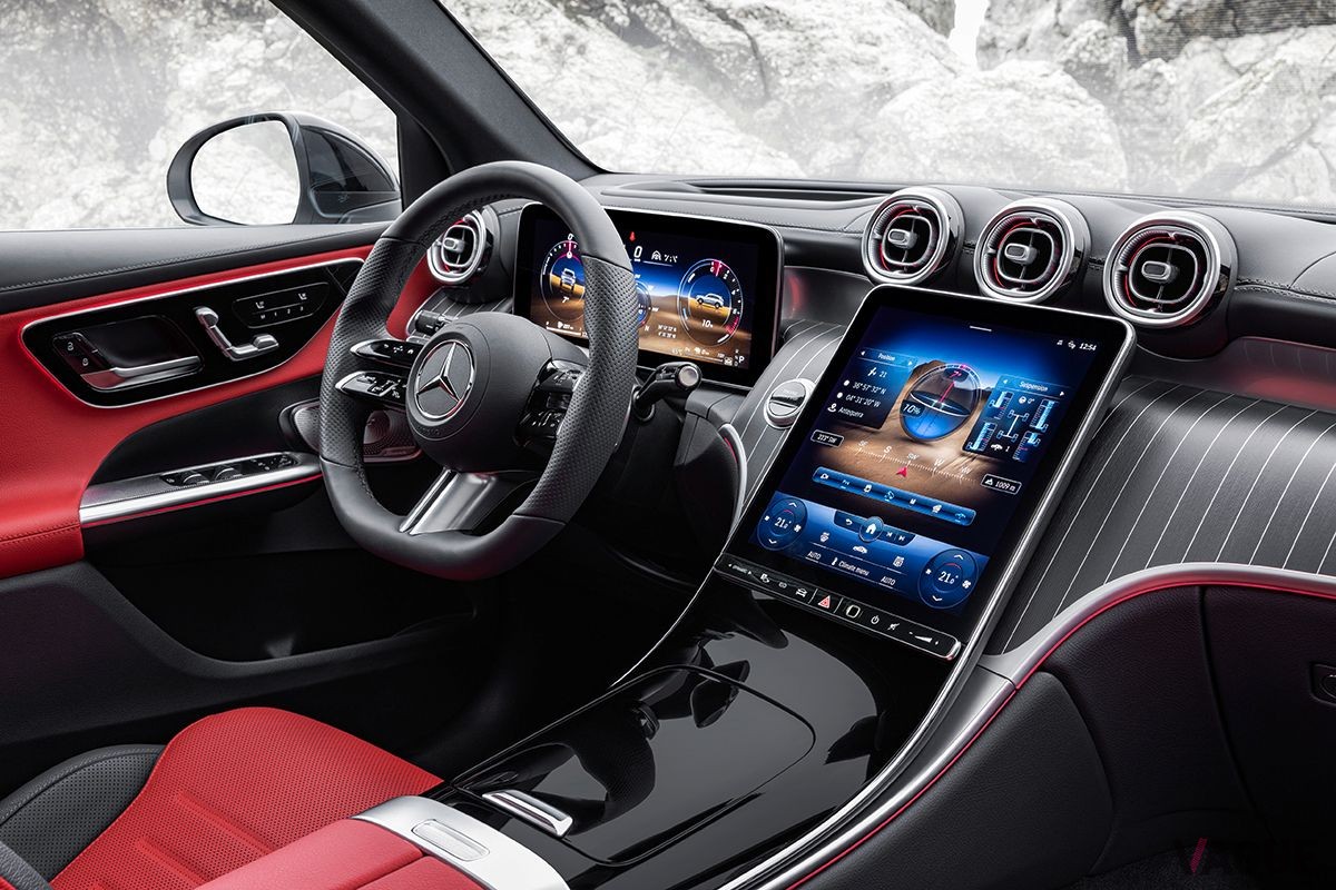 メルセデス・ベンツ新型「GLC」のインテリア