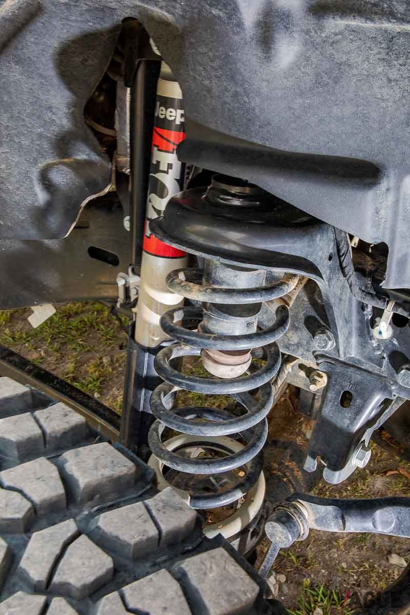 ジープ新型「グラディエーター」の足まわり