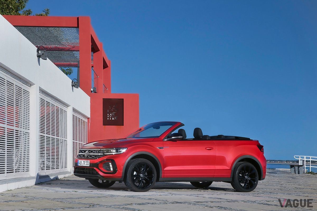 VW改良新型「T-Rocカブリオレ」