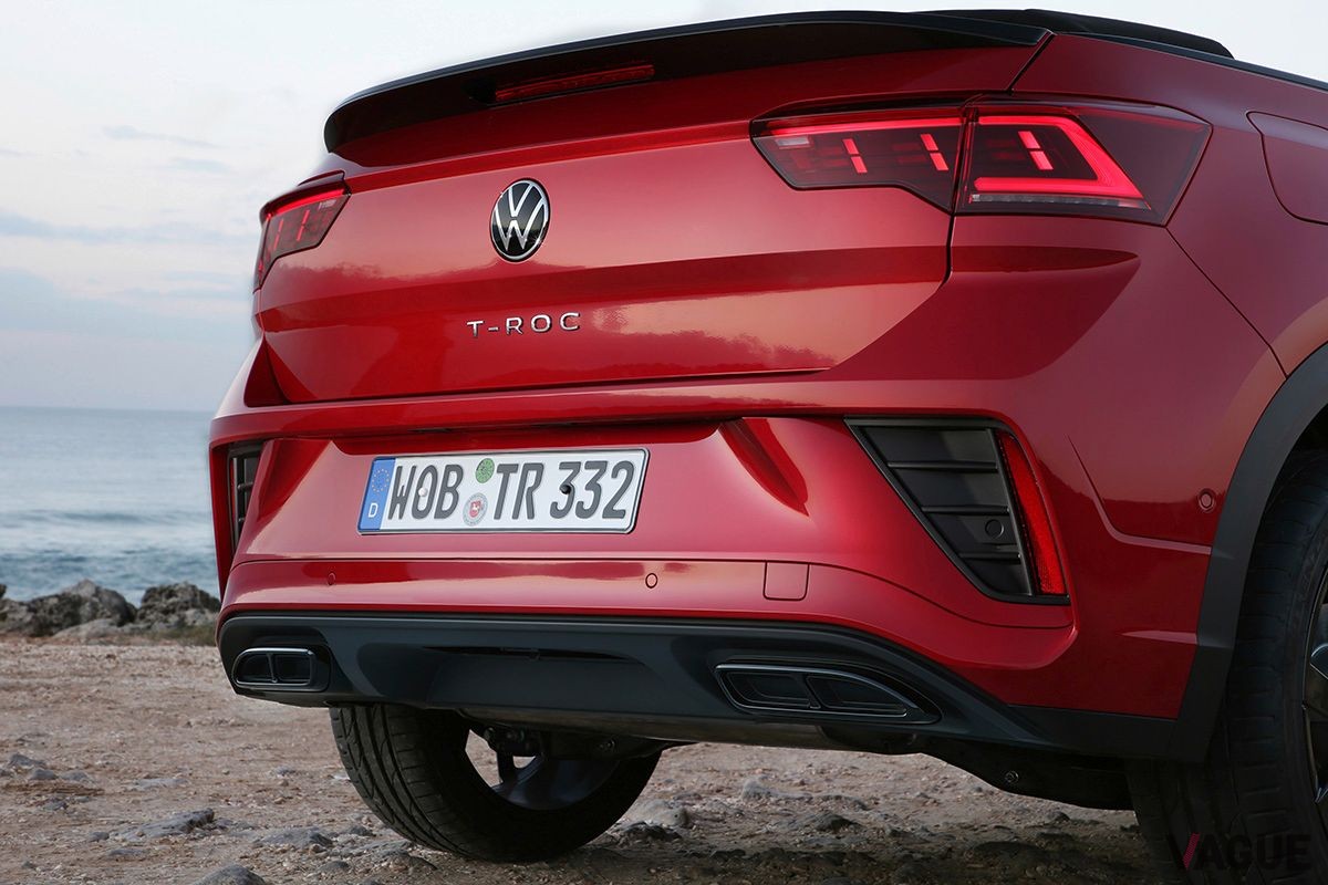 VW改良新型「T-Rocカブリオレ」