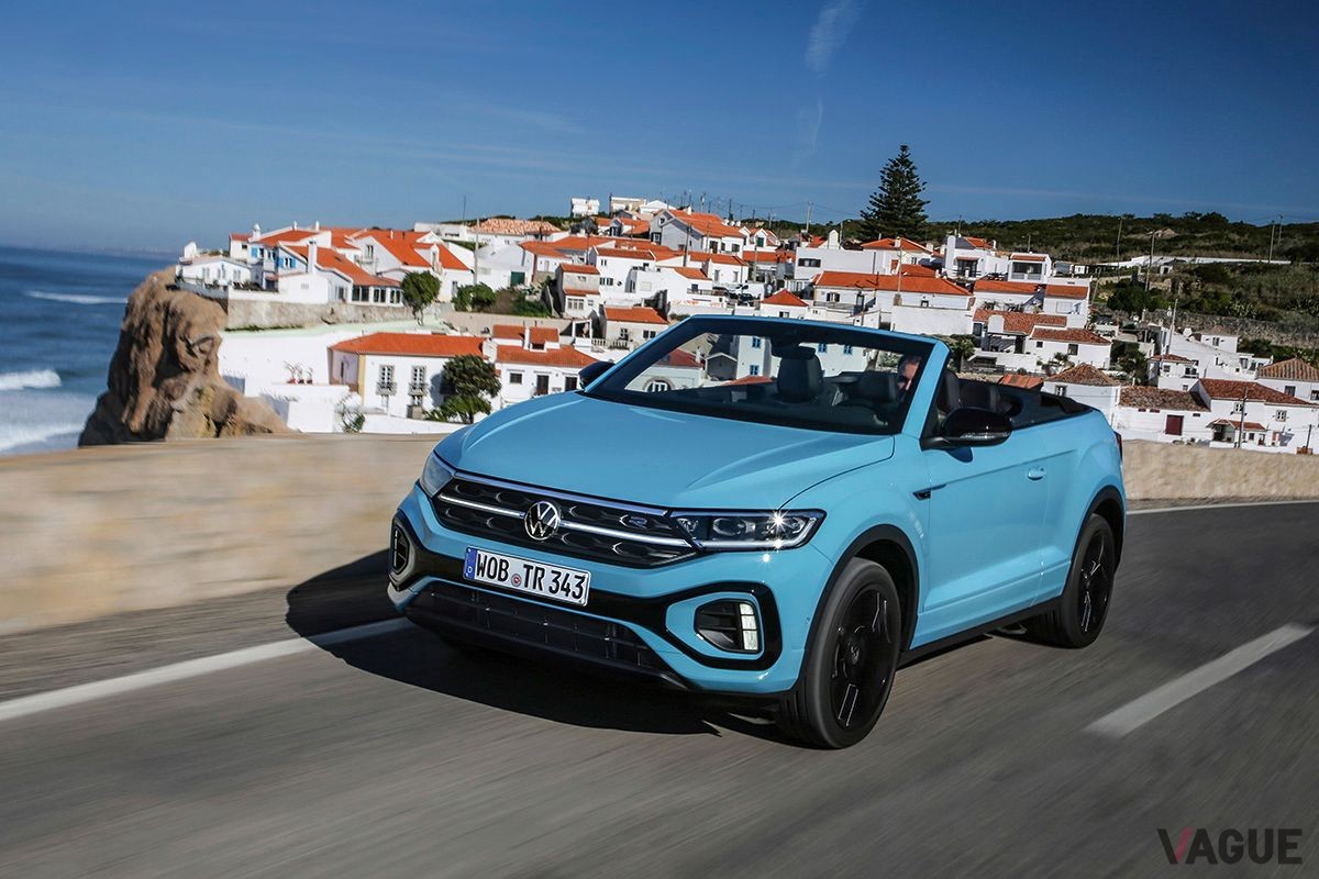 VW改良新型「T-Rocカブリオレ」
