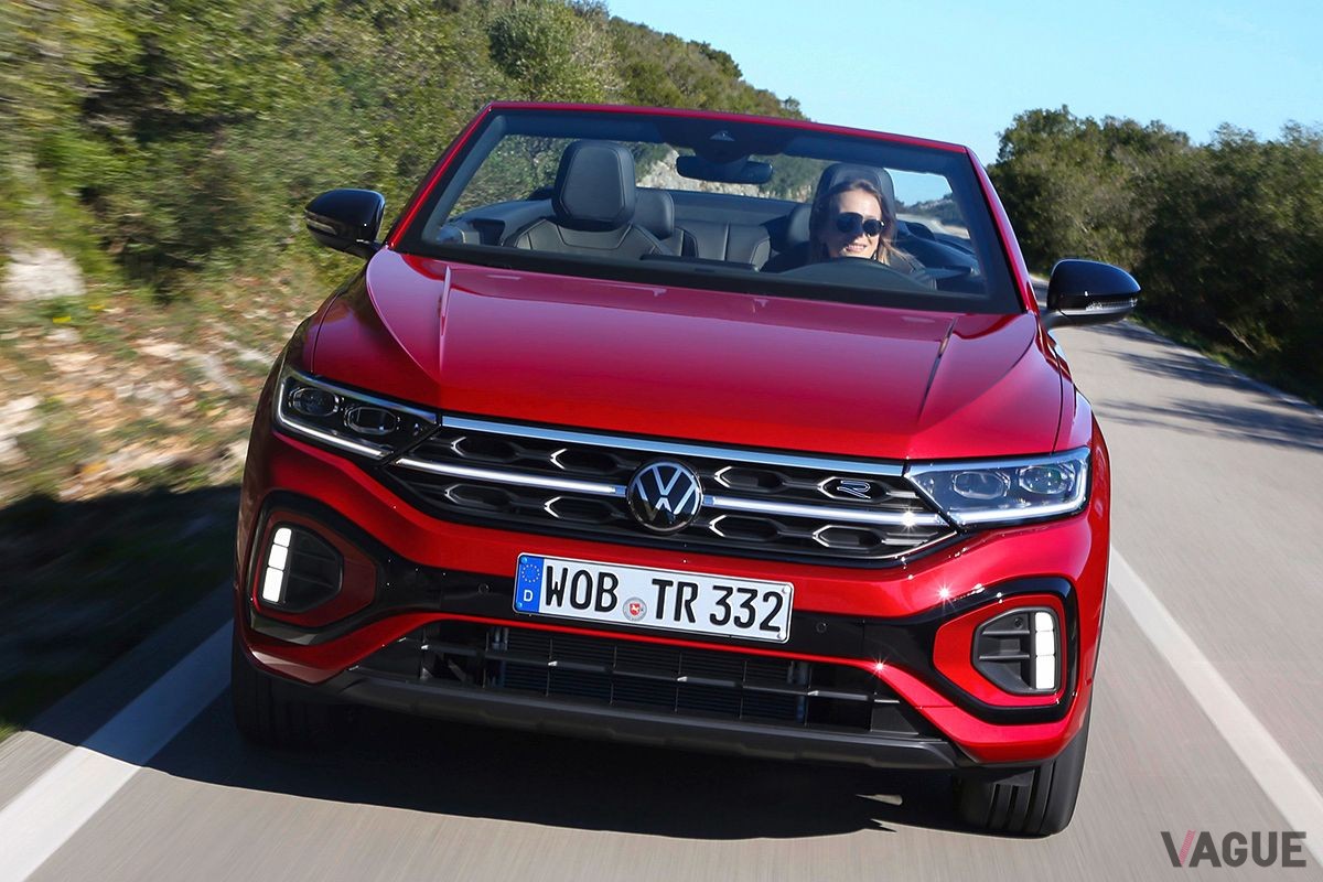 VW改良新型「T-Rocカブリオレ」