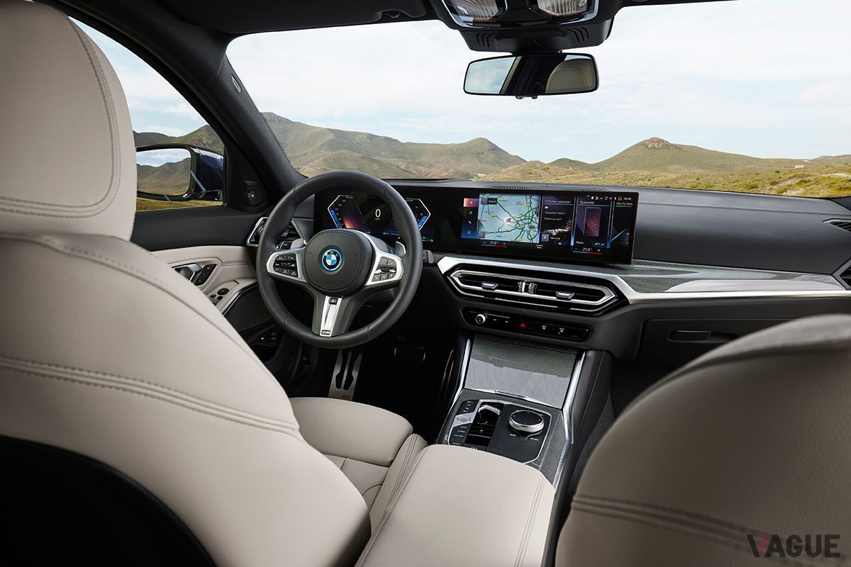 BMW改良新型「3シリーズツーリング」のインテリア
