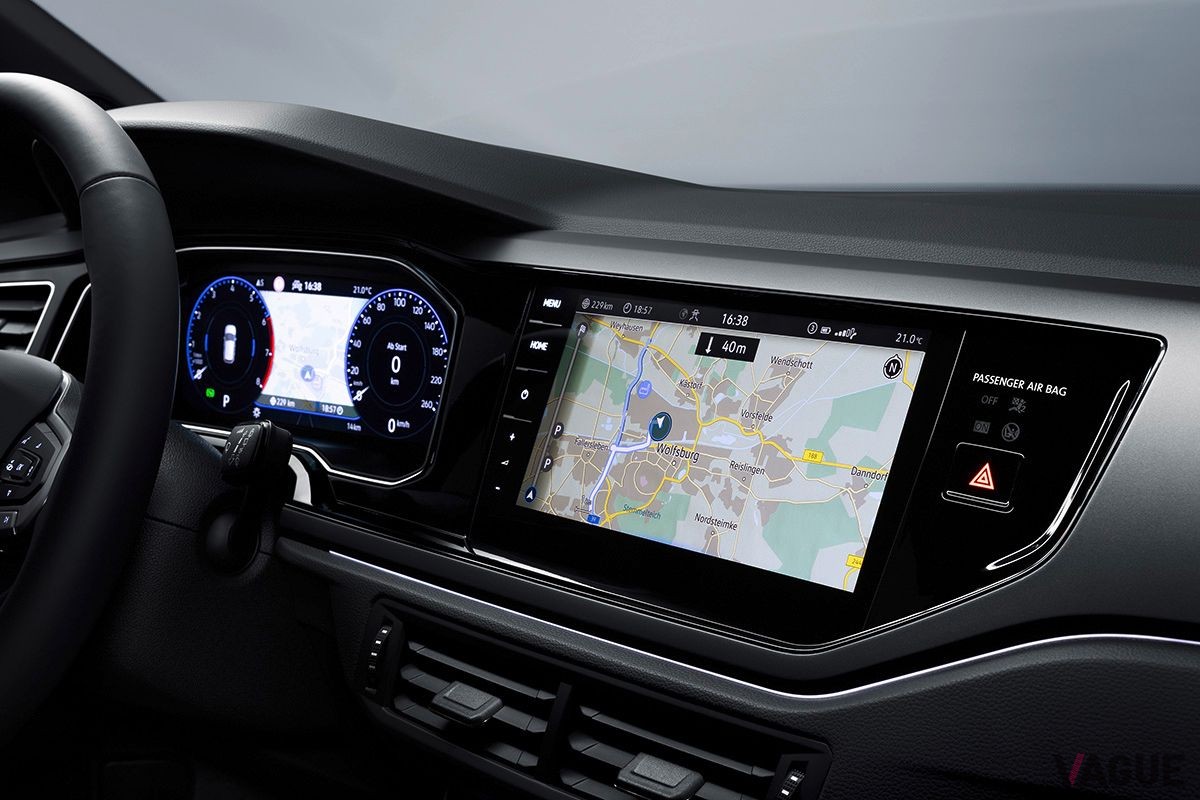 VW改良新型「ポロ」のインテリア