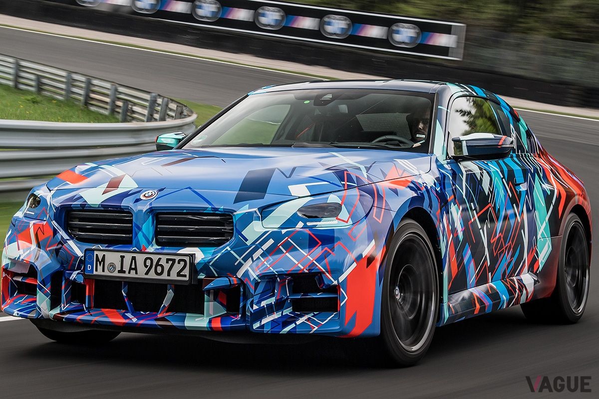 開発中のBMW新型「M2」