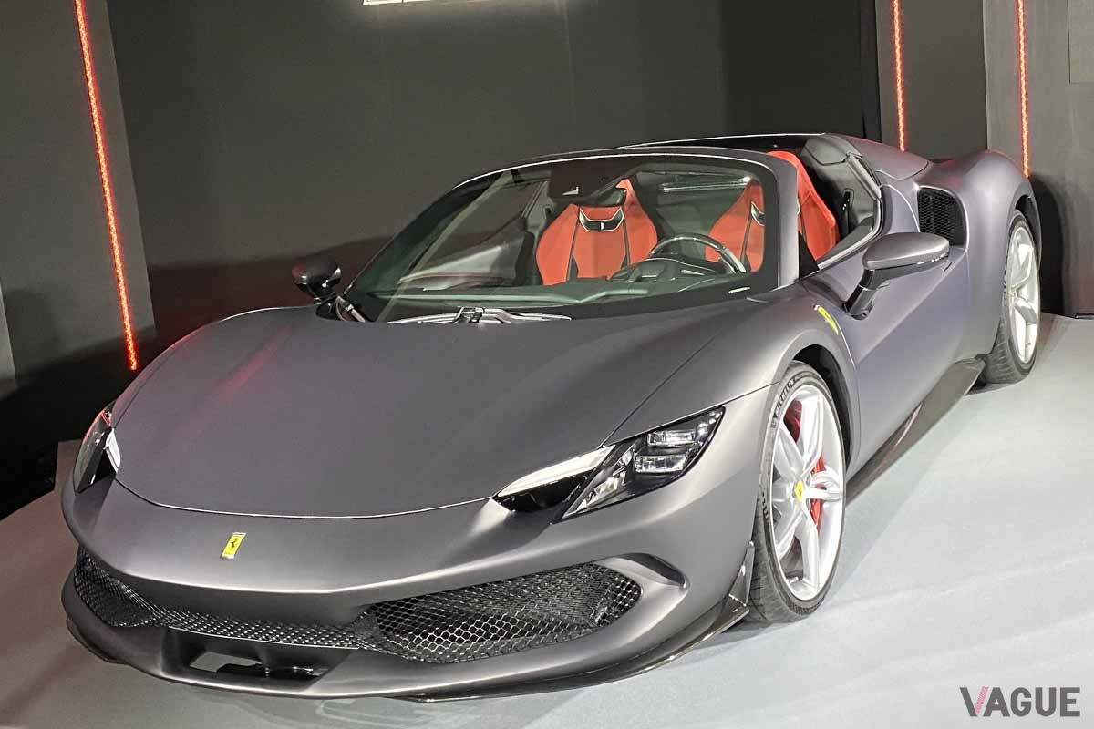 日本初公開されたフェラーリ新型「296GTS」